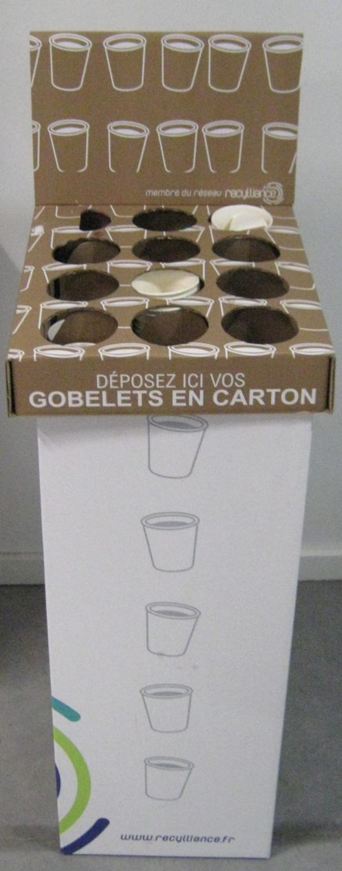Gobelets Carton Recyclable 35cl - Lot De 50 Gobelets Fête Le Géant De La Fête