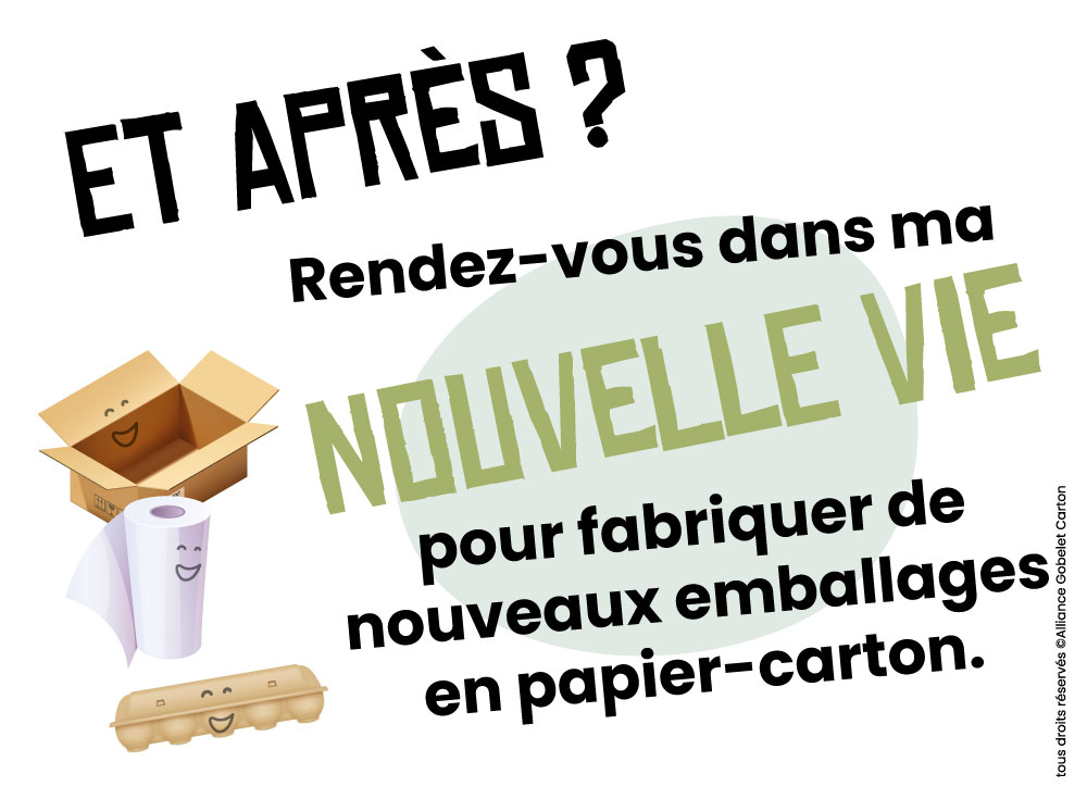 Le gobelet carton recyclable et sa 2ème vie.